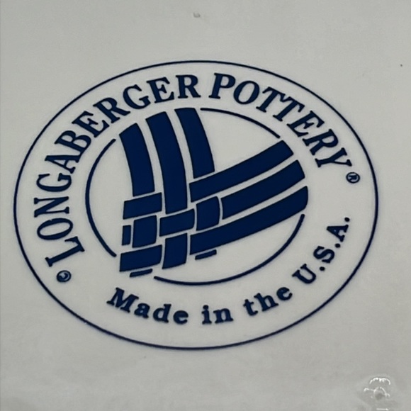 Longaberger Pottery Woven Traditions Trivet - Picture 3 of 3